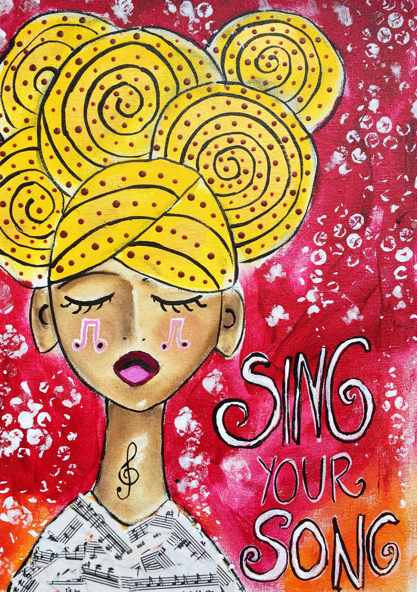 Sing Your Song (Print)