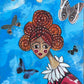 Flutterby, Butterfly original artwork by Miranda Day